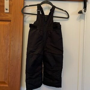 Black Snowsuit 2T